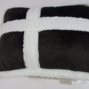 True North Mink to Sherpa Pillow 16" X 11" Set of 2 New